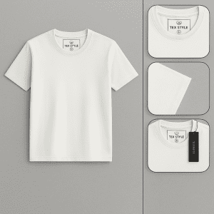 White T-Shirt for Men